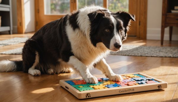 Les jouets interactifs stimulent l intelligence du chien