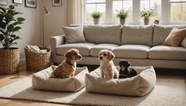 Quel panier confortable choisir pour un chiot joueur